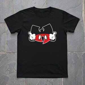 Hip Hop Cartoon Hands Graphic T-Shirt – Funny Rap Style Streetwear Tee